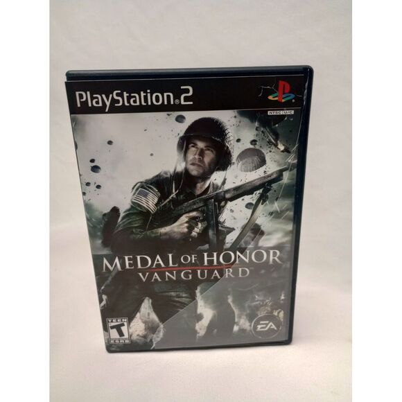 Medal of Honor Vanguard PS2 Sony PlayStation 2) Black Label - Picture 1 of 5